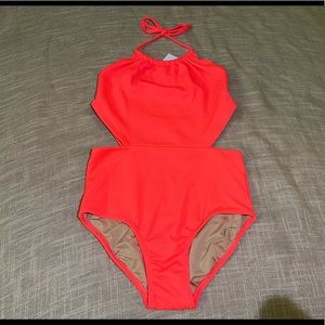 Old Navy Girls Cut Out Swimsuit